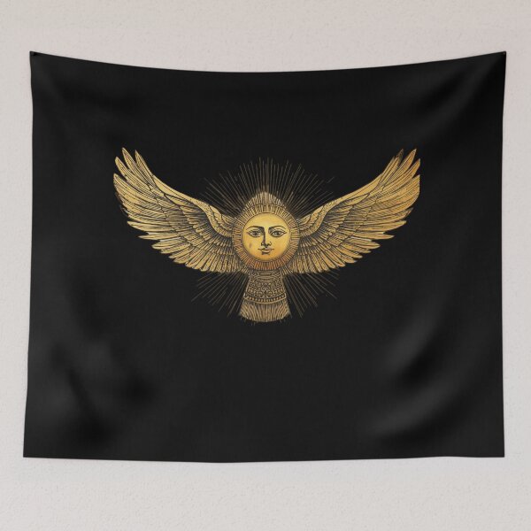 Item preview, The winged sun designed and sold by whatthefoxsays.