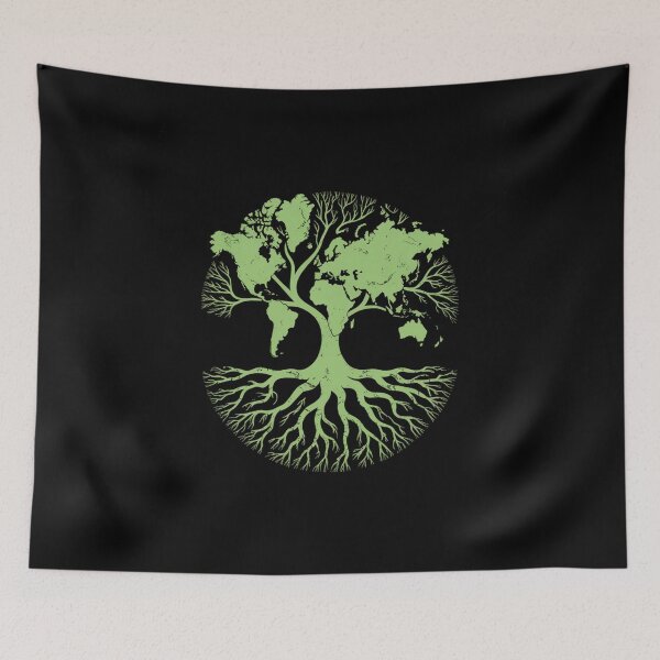 Item preview, Earth Day Shirt Cute World Map Tree Pro Environment Plant designed and sold by Catharsiscath.