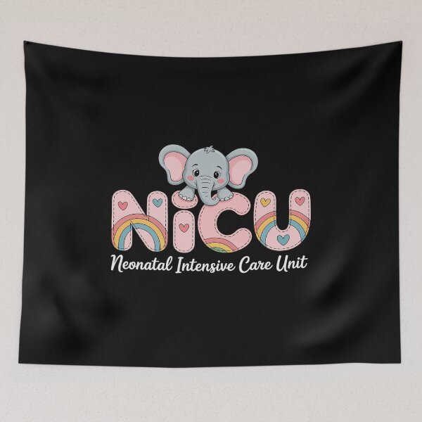 Item preview, Elephant Nurse NICU Team RN Neonatal Intensive Care Unit designed and sold by Catharsiscath.