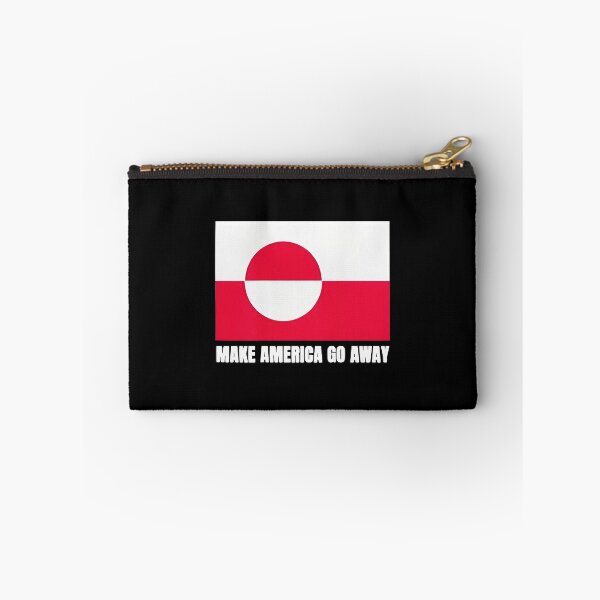 Item preview, Make America go Away Flag of Greenland designed and sold by SheriPeroni.