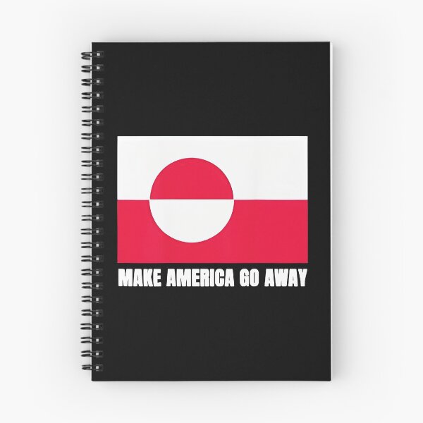 Item preview, Make America go Away Flag of Greenland designed and sold by SheriPeroni.