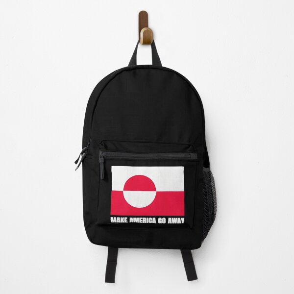 Item preview, Make America go Away Flag of Greenland designed and sold by SheriPeroni.