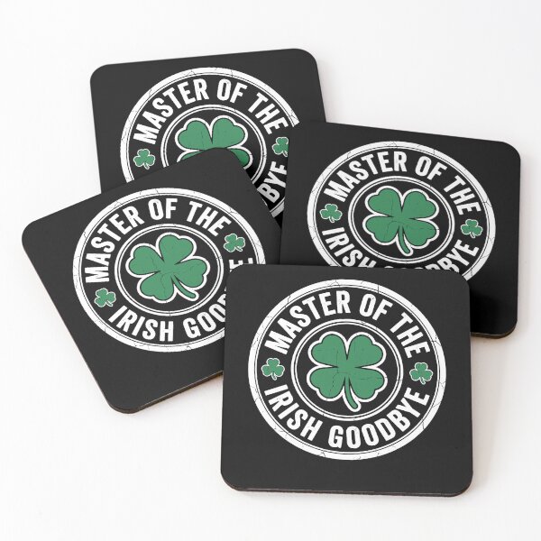 Item preview, Master Of The Irish Goodbye Shamrocks St Patrick's Day designed and sold by pansak.