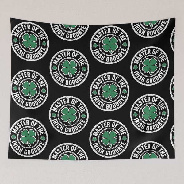 Item preview, Master Of The Irish Goodbye Shamrocks St Patrick's Day designed and sold by pansak.
