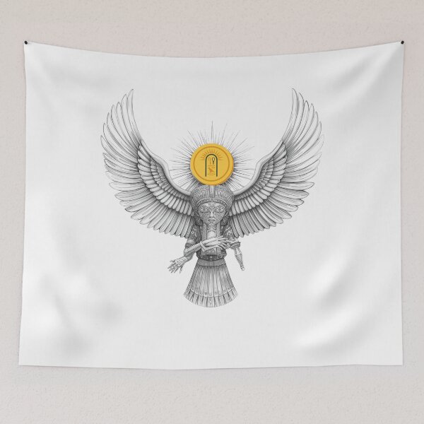 Item preview, The winged sun designed and sold by whatthefoxsays.