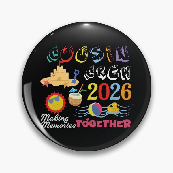 Item preview, Cousin Crew 2026 – Making Memories Together Family Trip Design designed and sold by PixelWaveBD.