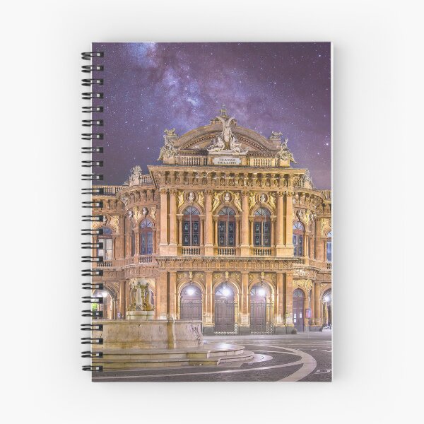Item preview, Teatro Massimo Bellini under the Milky Way - Catania Night Art designed and sold by mitzobs.