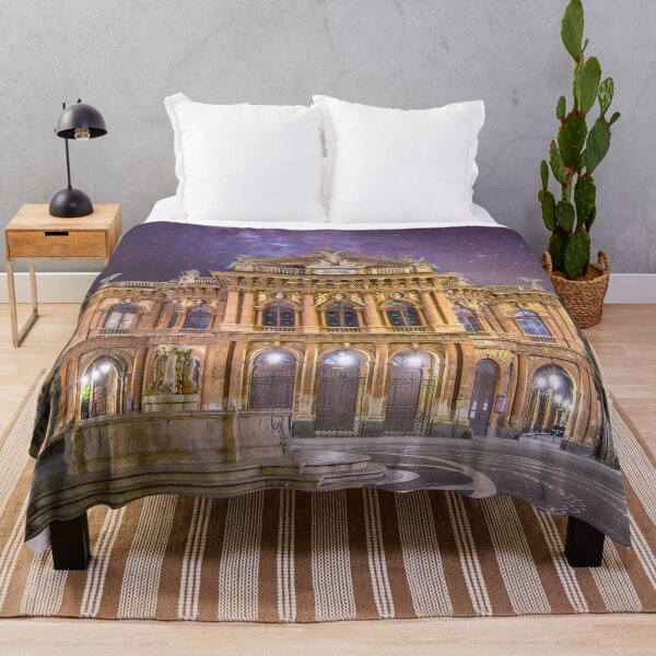 Item preview, Teatro Massimo Bellini under the Milky Way - Catania Night Art designed and sold by mitzobs.