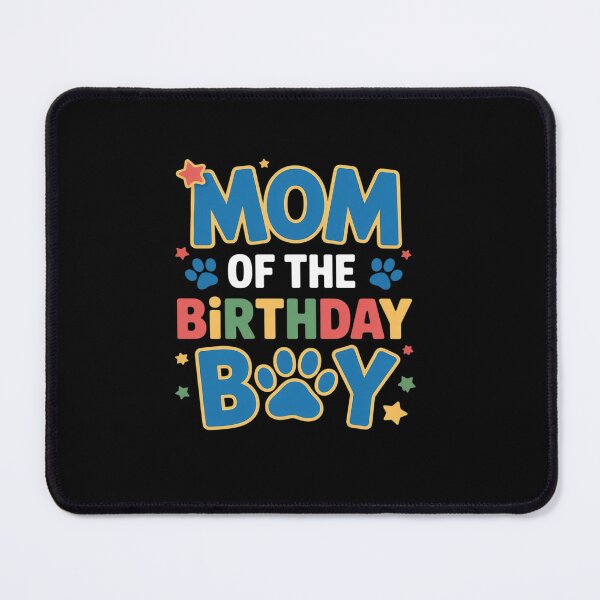 Item preview, Family Matching Party Shirt Mom of The Birthday Boy designed and sold by Catharsiscath.