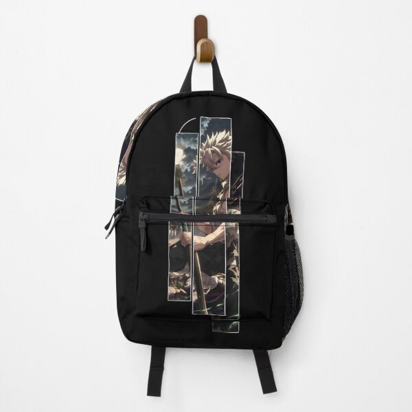 Item preview, Sanemi - Wind-Forged Anime Swordsman | Split Panel Dark Fantasy Art designed and sold by Dyan4.
