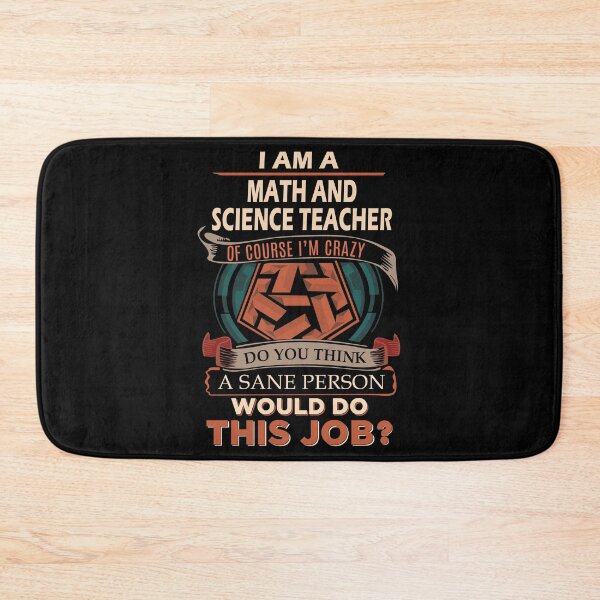 Item preview, Math And Science Teacher designed and sold by aqnkkalw83.