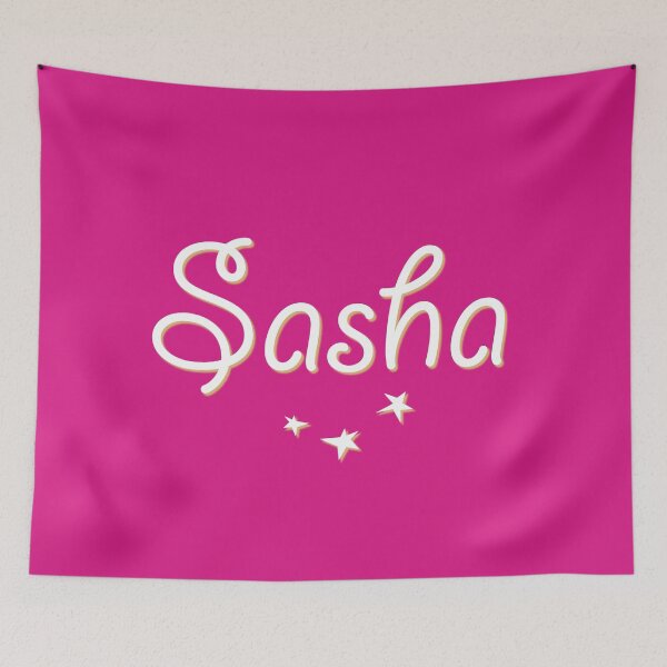 Item preview, My Name is Sasha designed and sold by CharlottePlaceArt.