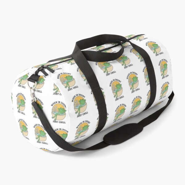 Item preview, whenin doubt, just chill, stress free, calm vibes, funnyfits70, Humor, Funny, retro, vintages, funny quotes, animal humor, designed and sold by FunnyFits70.