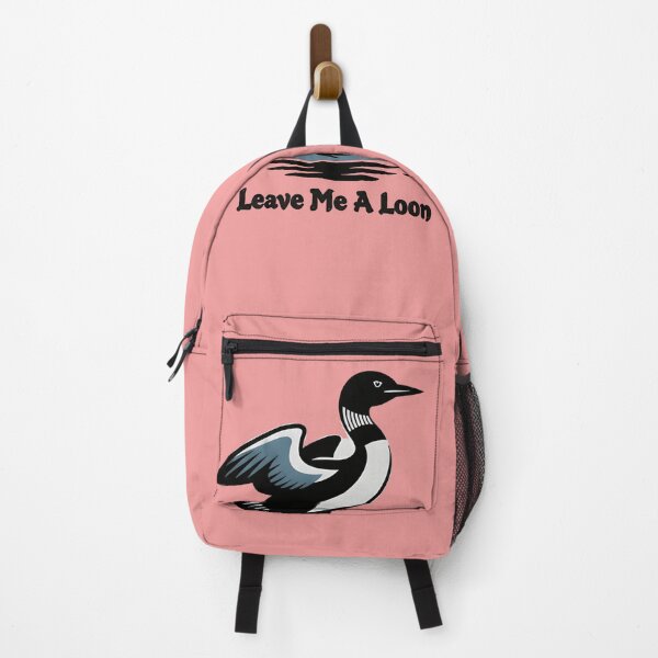 Item preview, Leave Me A Loon T-Shirt – Funny Bird Pun Graphic | Retro Loon Water Bird Nature Lover Tee designed and sold by ZyxDes.