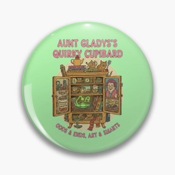 Item preview, Aunt Gladys' Quirky Cupboard - Vintage Oddities & Curiosities designed and sold by FutureService.