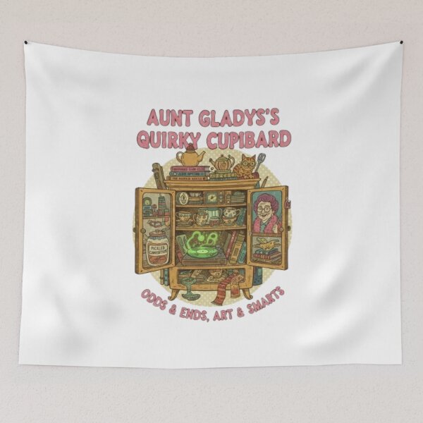 Item preview, Aunt Gladys' Quirky Cupboard - Vintage Oddities & Curiosities designed and sold by FutureService.