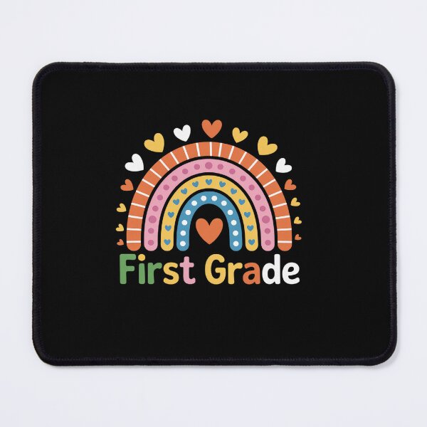 Item preview, First Grade Rainbow Hearts Back to School Student Teacher T-Shirt designed and sold by Catharsiscath.