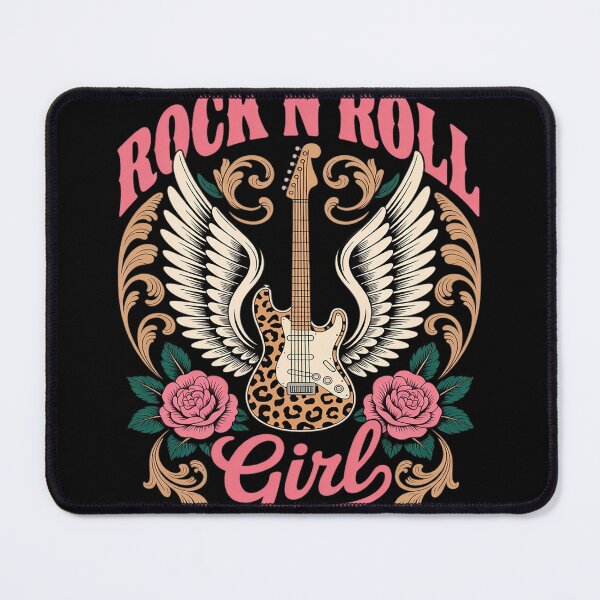 Item preview, Rock And Roll Girl Guitarist Guitar Lover Rocker designed and sold by Tatianamiobi.