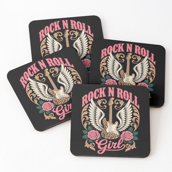 Item preview, Rock And Roll Girl Guitarist Guitar Lover Rocker designed and sold by Tatianamiobi.