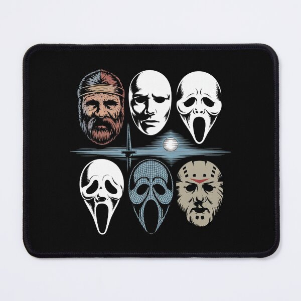 Item preview, Pop Threads Horror Masks Monster Scary Movie Halloween Spooky Youth Kids Girl Boy designed and sold by MythWoot.