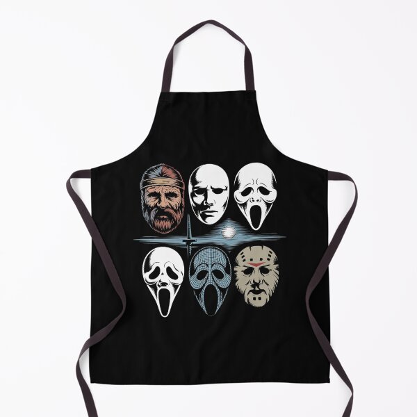 Item preview, Pop Threads Horror Masks Monster Scary Movie Halloween Spooky Youth Kids Girl Boy designed and sold by MythWoot.