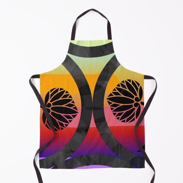 Item preview, Kamon-maruni-kawari-hanatachi-aoi・3 designed and sold by KamonPopArt.