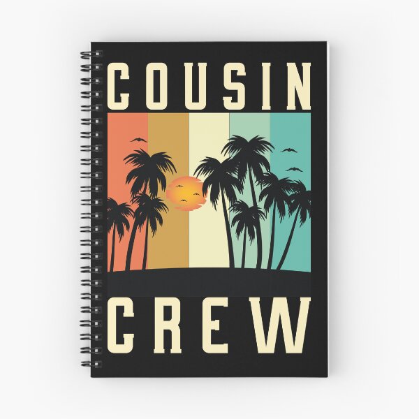 Item preview, Cousin Crew – Retro Sunset Vibe Family Vacation Design designed and sold by PixelWaveBD.