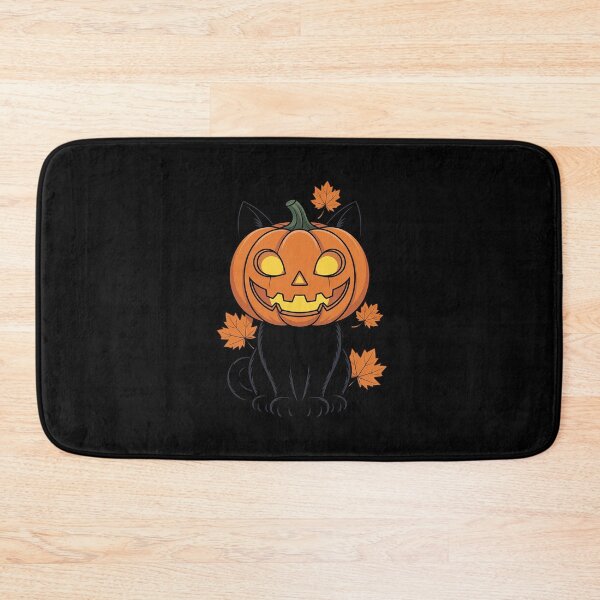 Item preview, Pumpkin Cat, Spooky Black Cats Pumpkin Face Halloween designed and sold by PowAcademy.