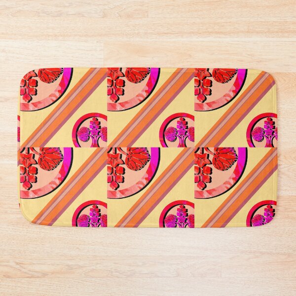 Item preview, Kamon-maruni-kawari-hanatachi-aoi・5 designed and sold by KamonPopArt.