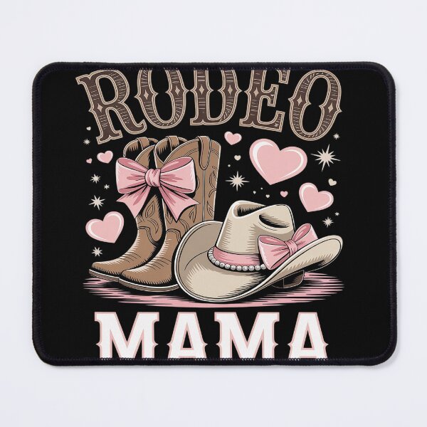 Item preview, Rodeo Mama Pink Boots Coquette Bow Cowgirl Birthday Family designed and sold by Tatianamiobi.