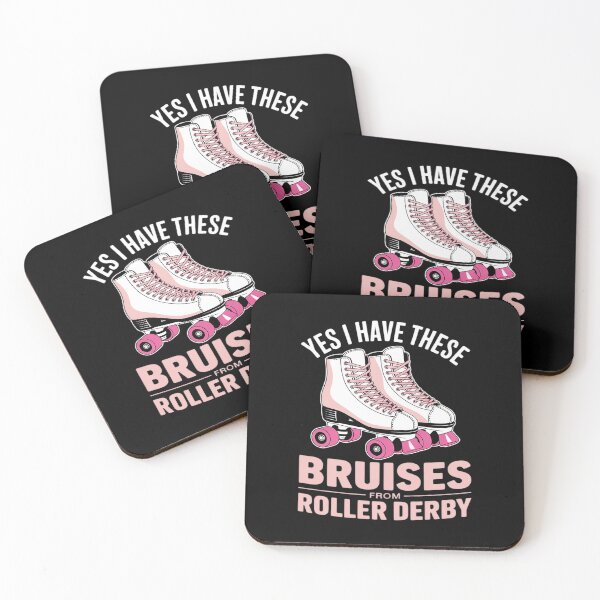 Item preview, Roller Derby Bruises Yes I Have Them Proudly Displayed designed and sold by Tatianamiobi.