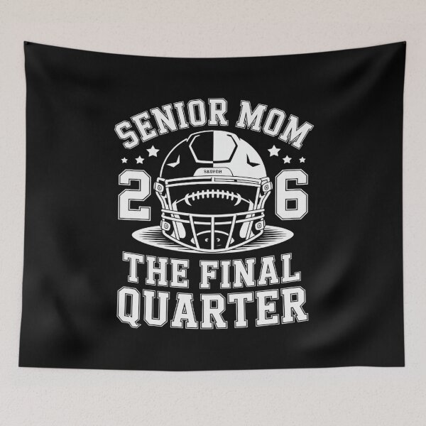 Item preview, Football Senior Mom 2026 Final Quarter Football Senior Mama designed and sold by Catharsiscath.