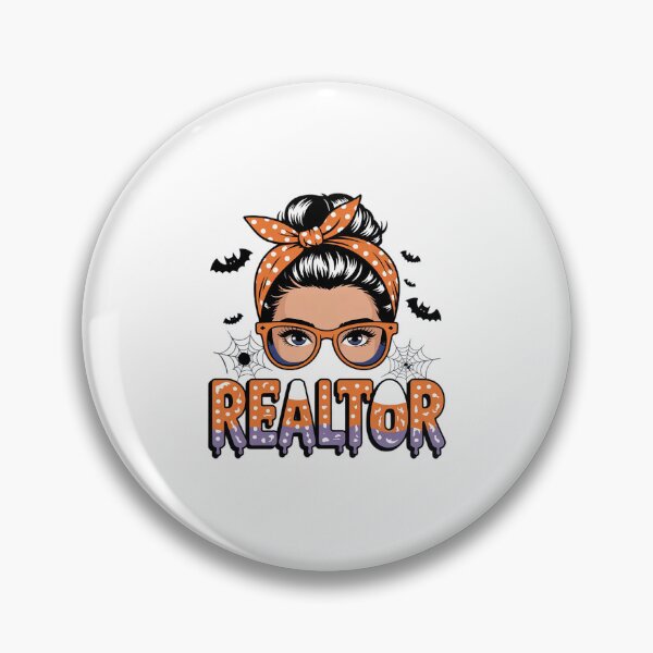 Item preview, Real Estate Agent Halloween Messy Bun Realtor Investor designed and sold by MythWoot.