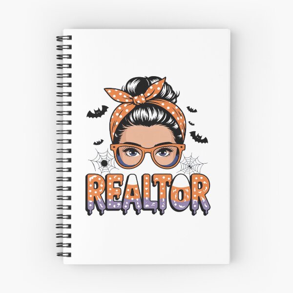 Item preview, Real Estate Agent Halloween Messy Bun Realtor Investor designed and sold by MythWoot.