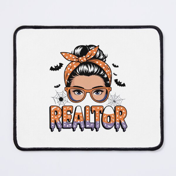 Item preview, Real Estate Agent Halloween Messy Bun Realtor Investor designed and sold by MythWoot.