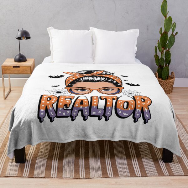 Item preview, Real Estate Agent Halloween Messy Bun Realtor Investor designed and sold by MythWoot.