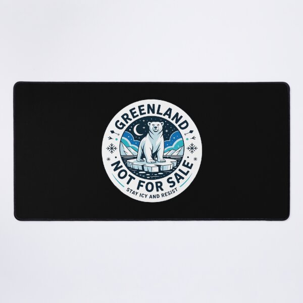 Item preview, Greenland not for sale, Stay Icy and Resist designed and sold by SheriPeroni.