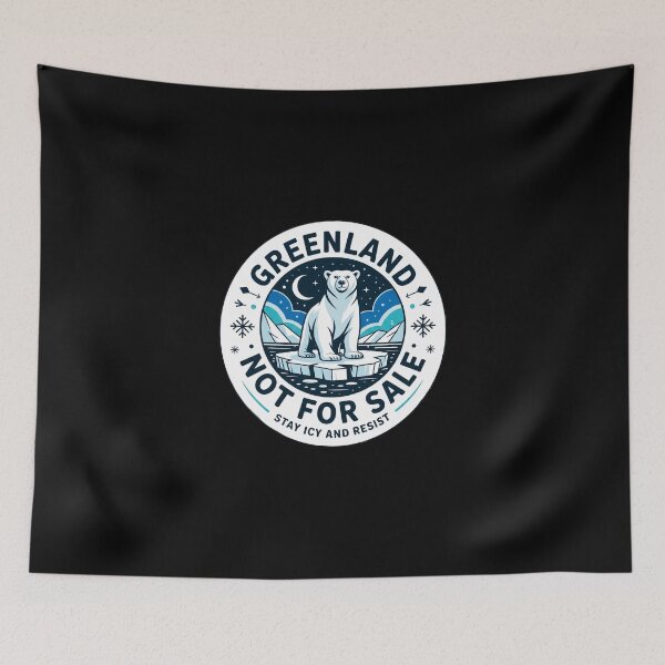 Item preview, Greenland not for sale, Stay Icy and Resist designed and sold by SheriPeroni.