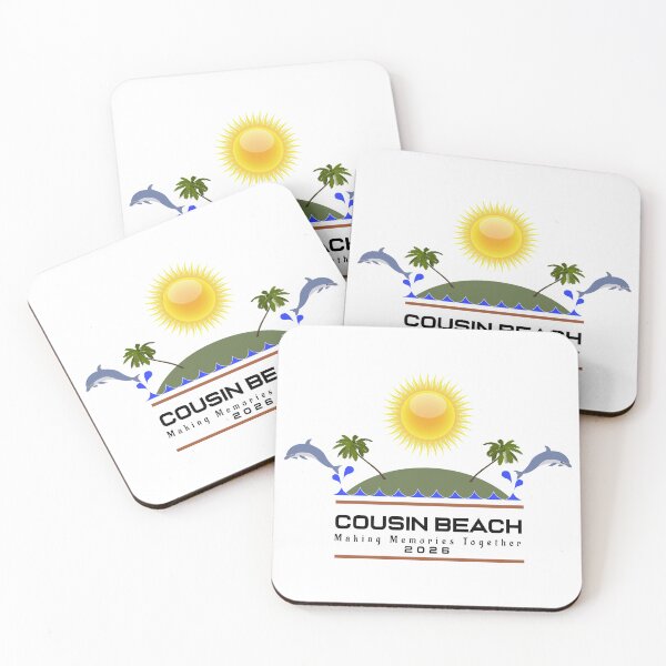 Item preview, Cousin Beach 2026 – Making Memories Together Family Vacation Design designed and sold by PixelWaveBD.