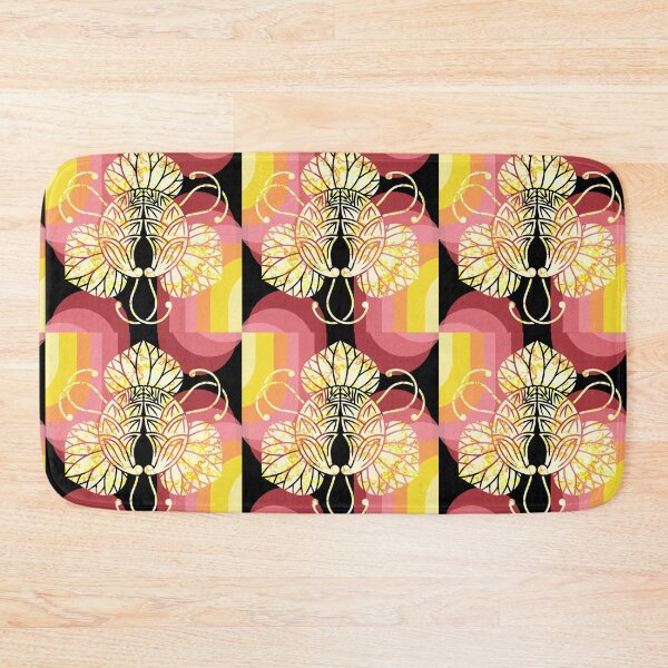 Item preview, Kamon-mitsu-tsuruaoini-dakimyouga・3 designed and sold by KamonPopArt.
