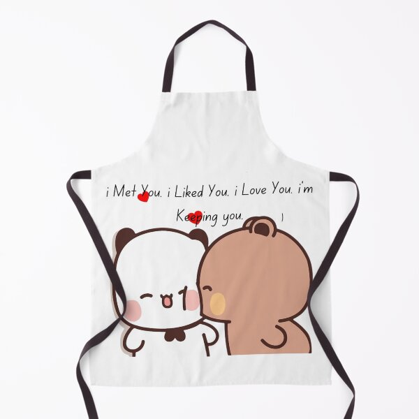 Item preview, I Met You iLiked You I Love You i am Keeping You Bear and Panda Bubu Dudu Balloon Bear Love Life Story 2026 v2 designed and sold by DaresToDream.