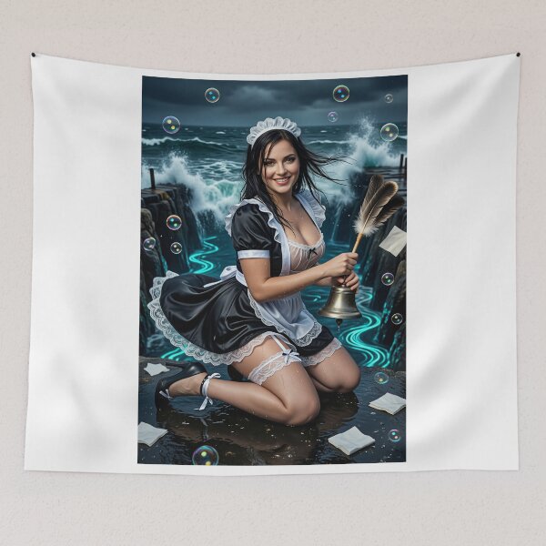 Item preview, Seaside Maid at the Abyss designed and sold by CathryneDelamort.