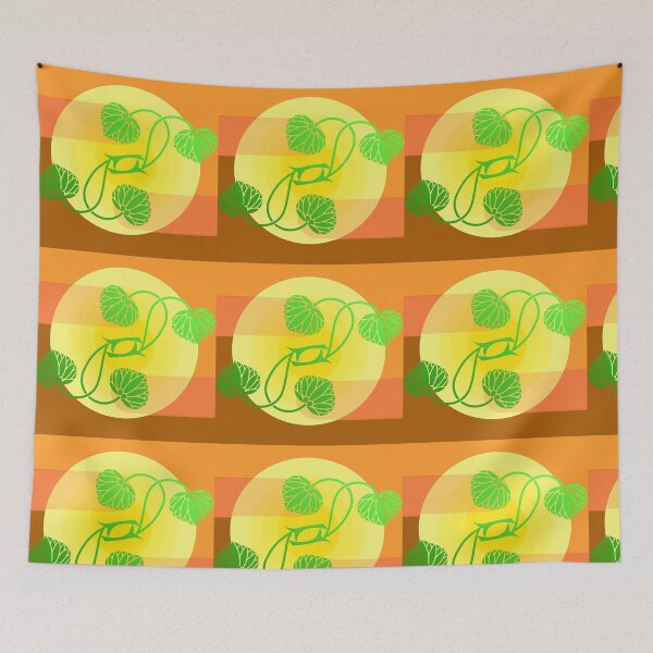 Item preview, Kamon-futaba-aoi・4 designed and sold by KamonPopArt.