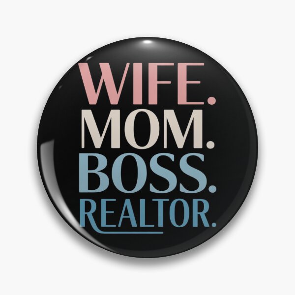 Item preview, Real Estate Wife Mom Boss Realtor Agent Broker Mother's Day designed and sold by PowAcademy.
