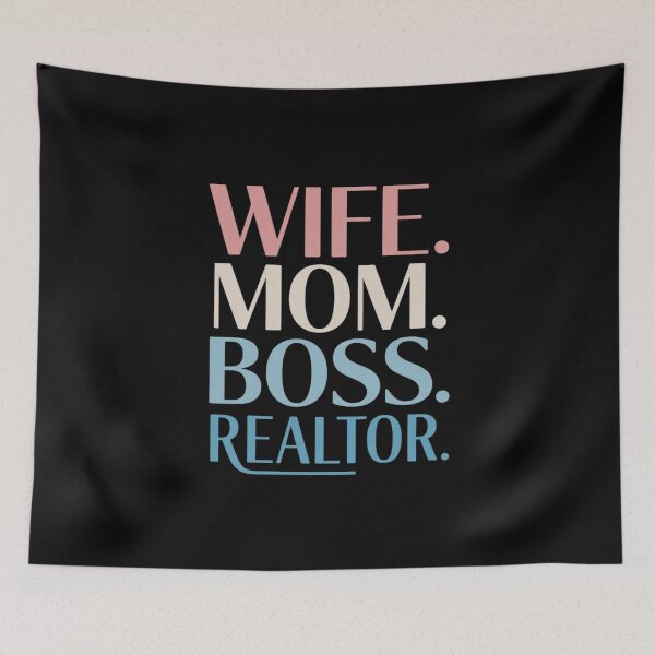 Item preview, Real Estate Wife Mom Boss Realtor Agent Broker Mother's Day designed and sold by PowAcademy.