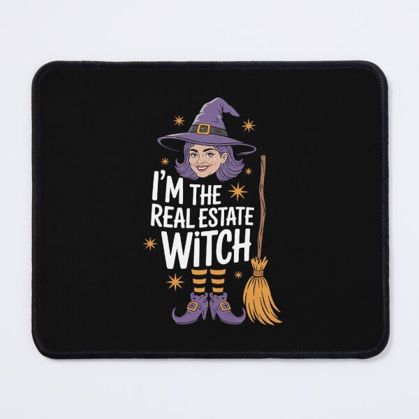 Item preview, Real Estate Witch Halloween Realtor Agent Costume designed and sold by PowAcademy.