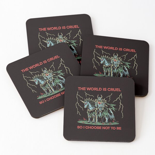 Item preview, The World Is Cruel Moral Choice  designed and sold by ImeldaSparks.