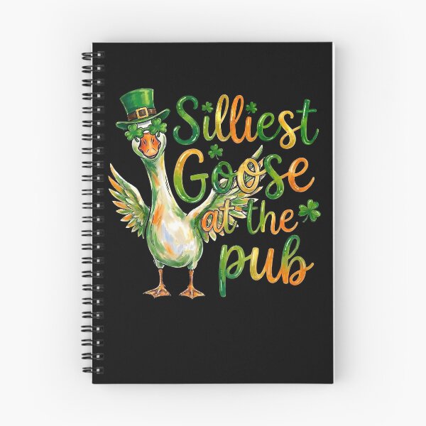 Item preview, Silliest Goose At The Pub Goose Leprechaun Hat St Patricks Day designed and sold by pansak.