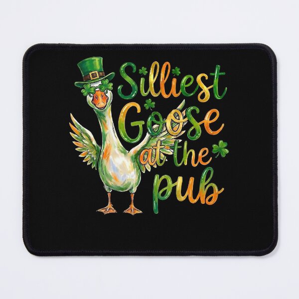 Item preview, Silliest Goose At The Pub Goose Leprechaun Hat St Patricks Day designed and sold by pansak.