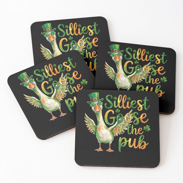 Item preview, Silliest Goose At The Pub Goose Leprechaun Hat St Patricks Day designed and sold by pansak.